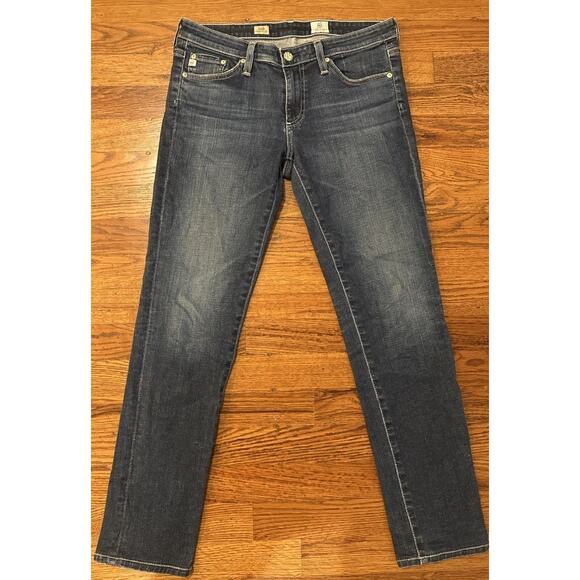 Adriano Goldschmied Jeans Womens Blue 27R Stilt Cigarette Leg Made In USA Strech - Picture 2 of 16